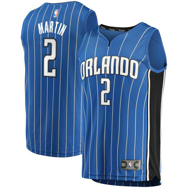 Camiseta Jarell Martin 2 Orlando Magic Icon Edition Azul Hombre